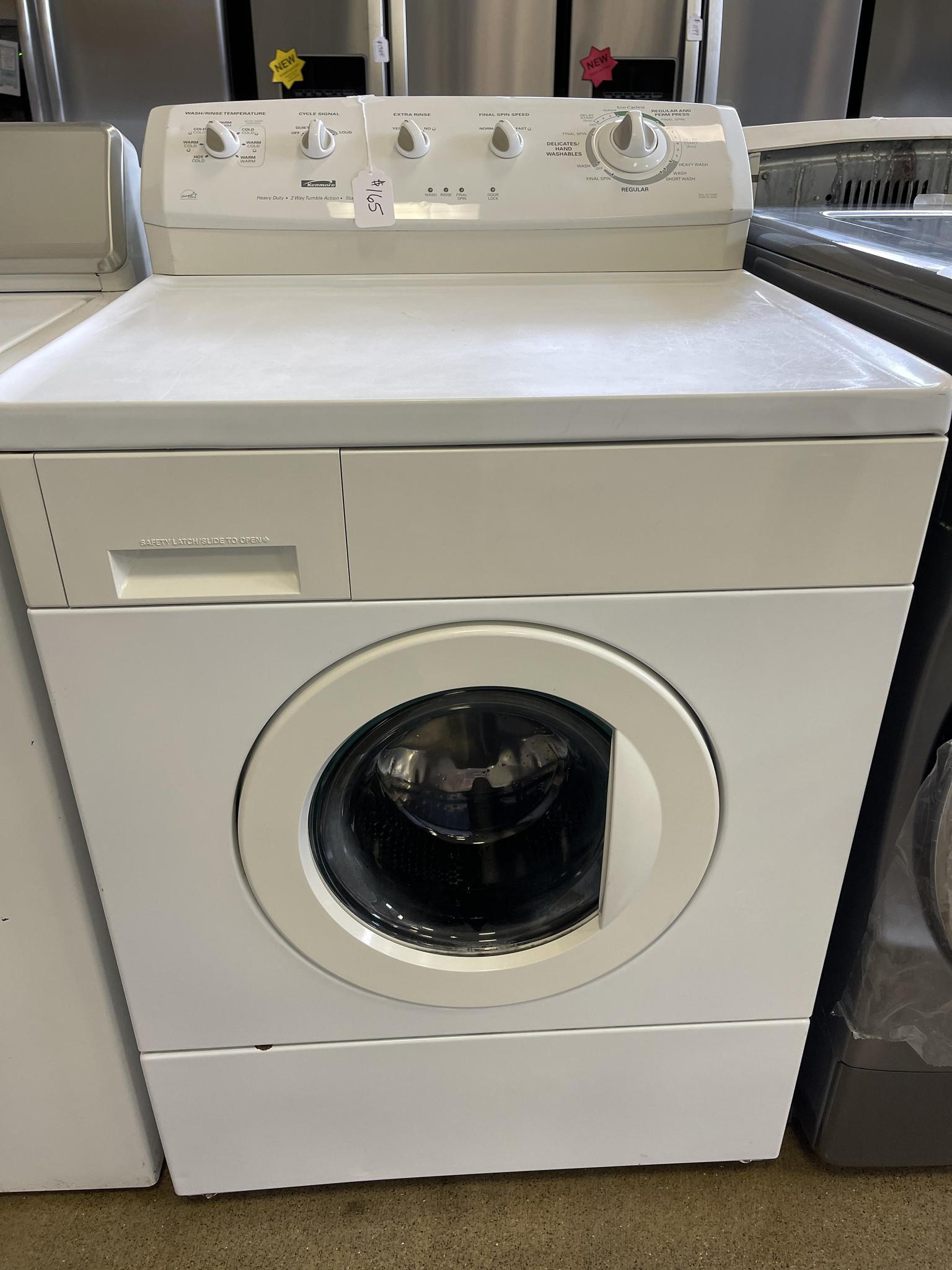 kenmore tumble action washer