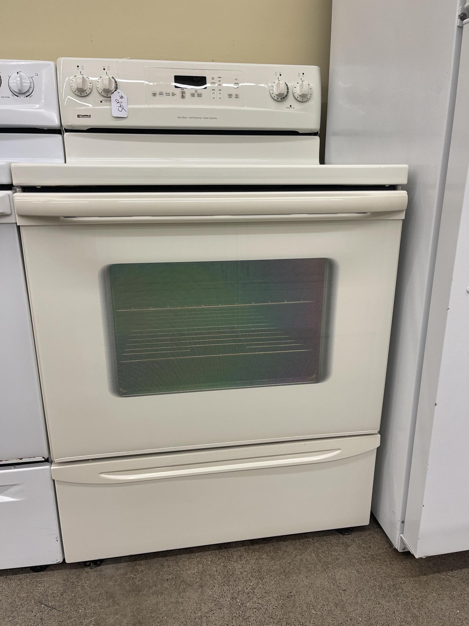 kenmore self cleaning stove