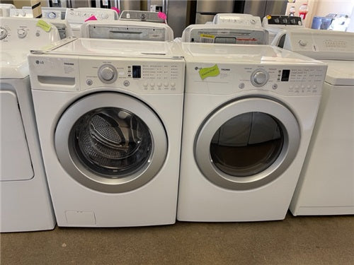 LG Front Load Washer and Electric Dryer Set - 2160 - 2161