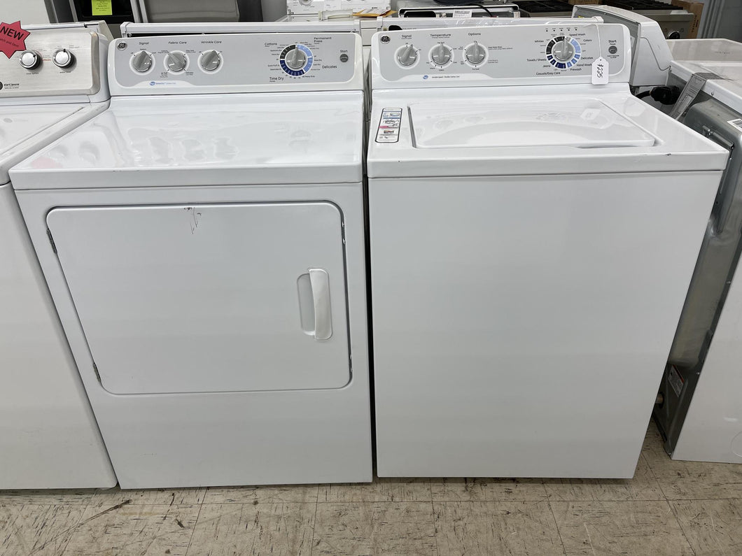 GE Washer and Gas Dryer Set - 1824-6931