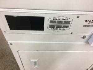 Whirlpool Commercial Double Stack Coin- Op Dryer - 0124
