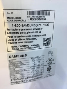 Samsung White French Door Refrigerator - 4008