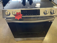 Load image into Gallery viewer, Samsung Slide-in Stainless Electric Stove - 0614
