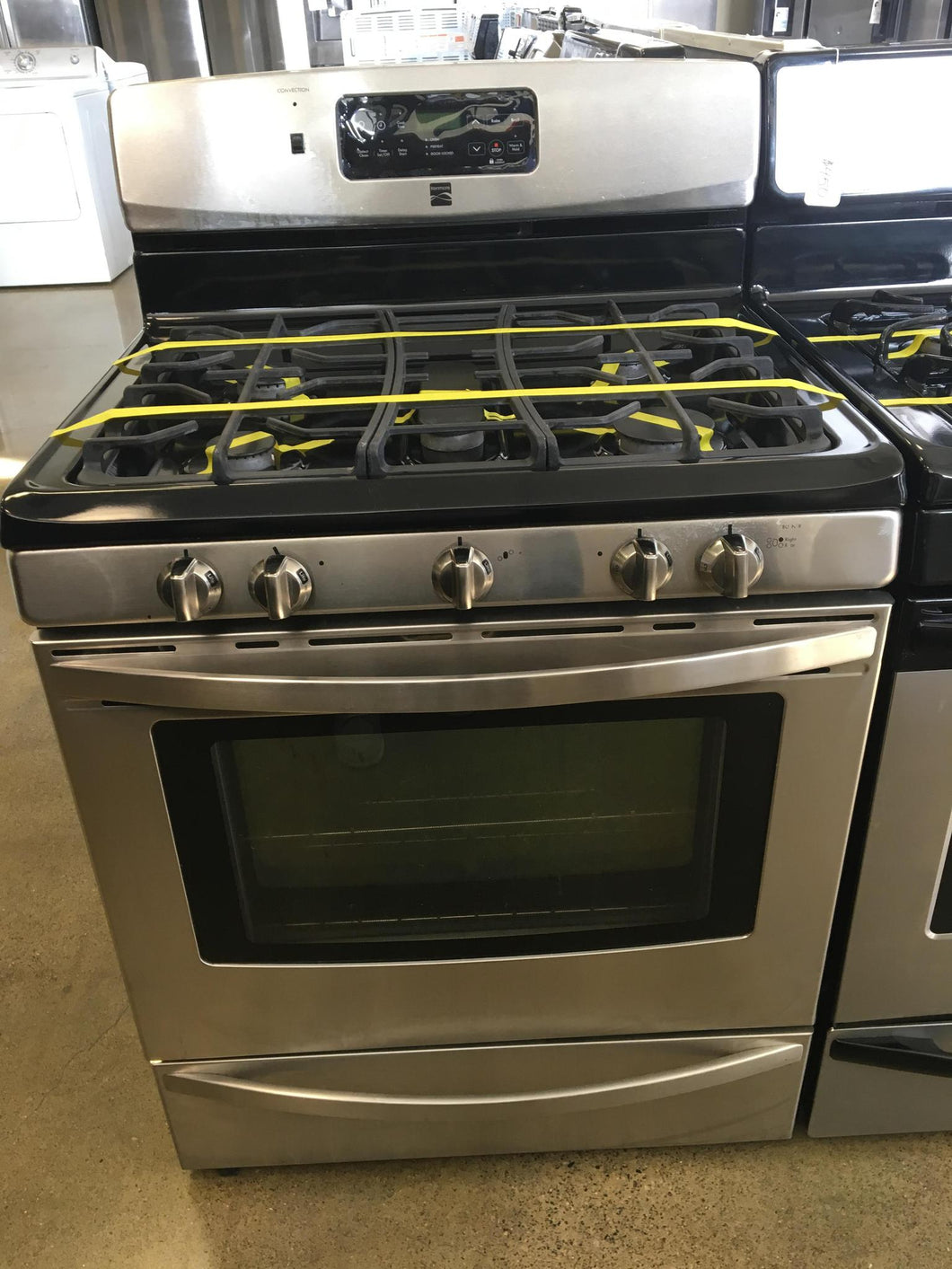 Kenmore Stainless Gas Stove - 4411