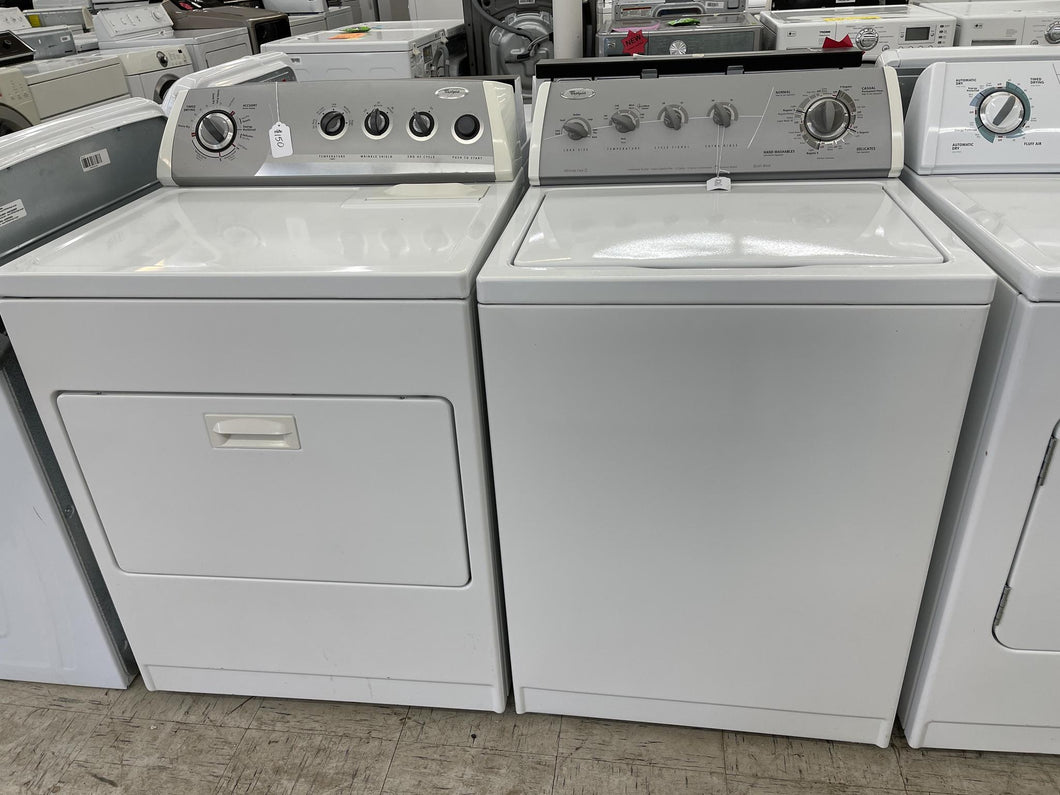 Whirlpool Washer and Electric Dryer Set - 4810-4261