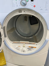 Load image into Gallery viewer, Whirlpool Duet on Pedestal Gas Dryer - 4528
