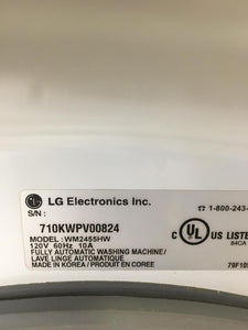 LG Front Load Washer - 1646