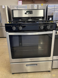 Whirlpool Stainless Gas Stove - 4244