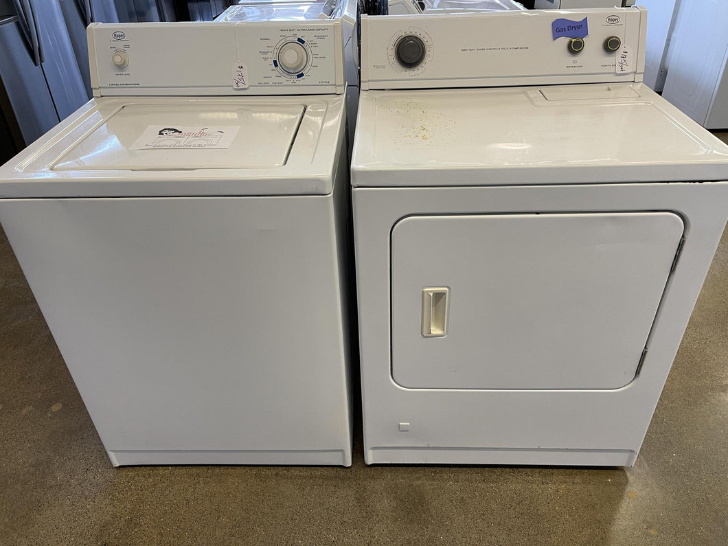 Roper by Whirlpool Washer and Gas Dryer Set - 2790-8263