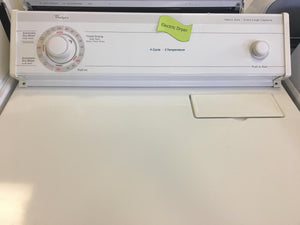 Whirlpool Washer and Electric Dryer - 4735-4854