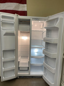 GE White Side by Side Refrigerator - 2434