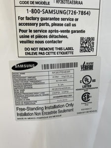 Samsung Stainless French Door Refrigerator - 6580