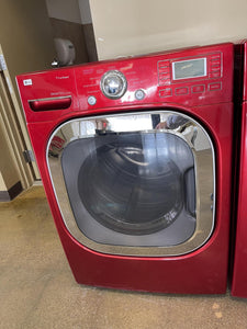 LG Red Front Load Washer and Gas Dryer Set - 1043 - 7195
