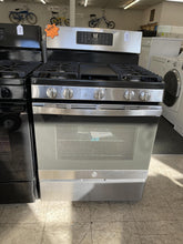 Load image into Gallery viewer, GE Stainless Gas Stove - 7582

