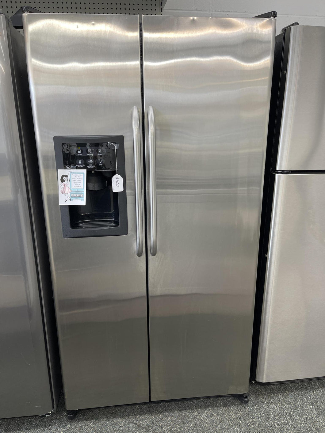 GE Stainless Side by Side Refrigerator - 3932