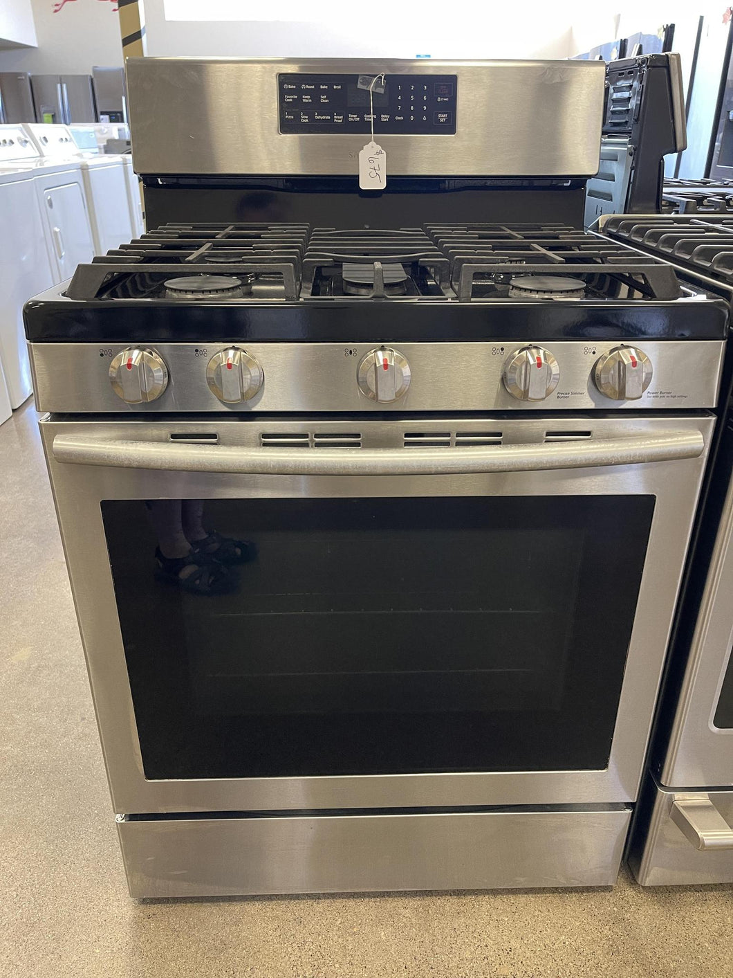 Samsung Stainless Gas Stove - 7691