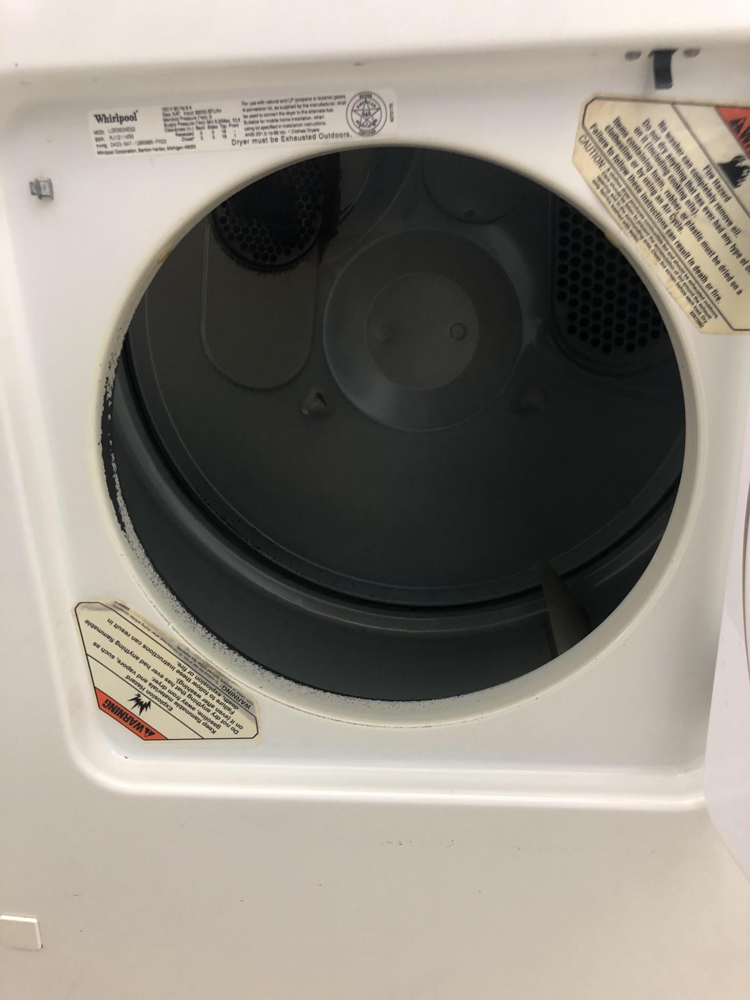 Whirlpool Washer and Gas Dryer - 1074-1814 – Shorties Appliances