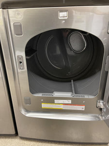 Samsung Gray Washer and Electric Dryer Set - 8823 - 3912