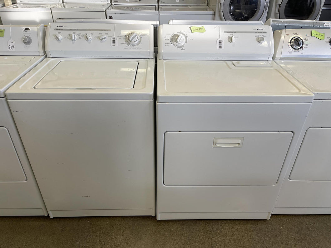 Kenmore Washer and Electric Dryer Set - 9138 - 7414