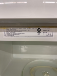 Whirlpool White Microwave - 9859