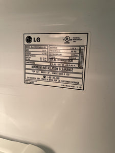 LG White French Door Refrigerator - 3262