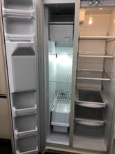 Load image into Gallery viewer, GE Bisque Side by Side Refrigerator - 7827
