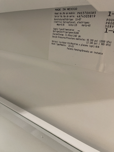 Frigidaire Stainless Side by Side Refrigerator - 0956