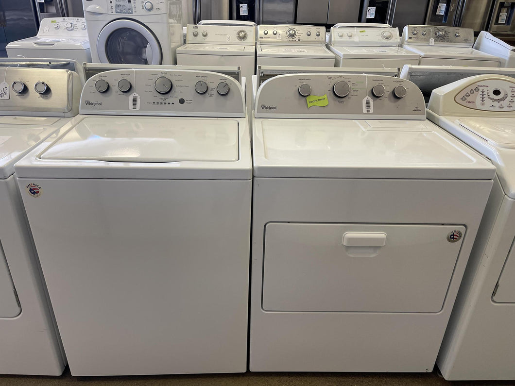 Whirlpool Washer and Electric Dryer Set - 0473 - 6300