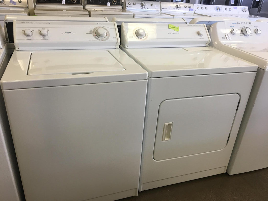 Whirlpool Washer and Electric Dryer - 4735-4854