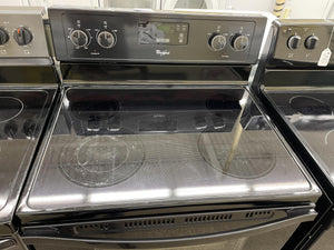 Whirlpool Black Electric Stove - 3709