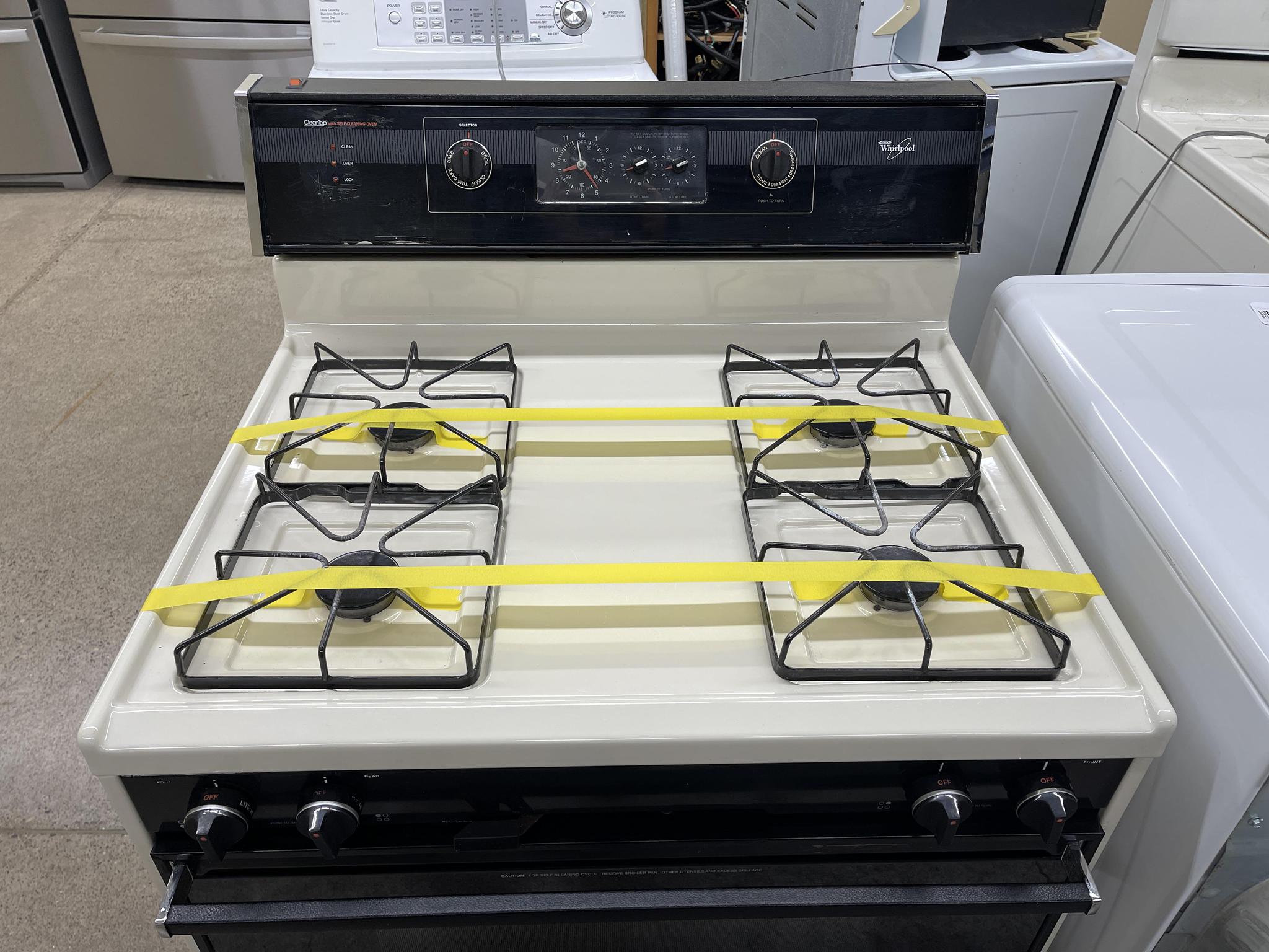 older whirlpool self cleaning oven