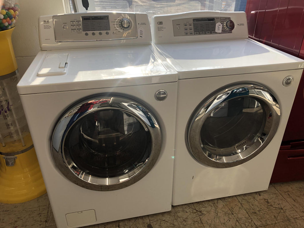 LG Front Load Washer and Gas Dryer Set - 6954-8325