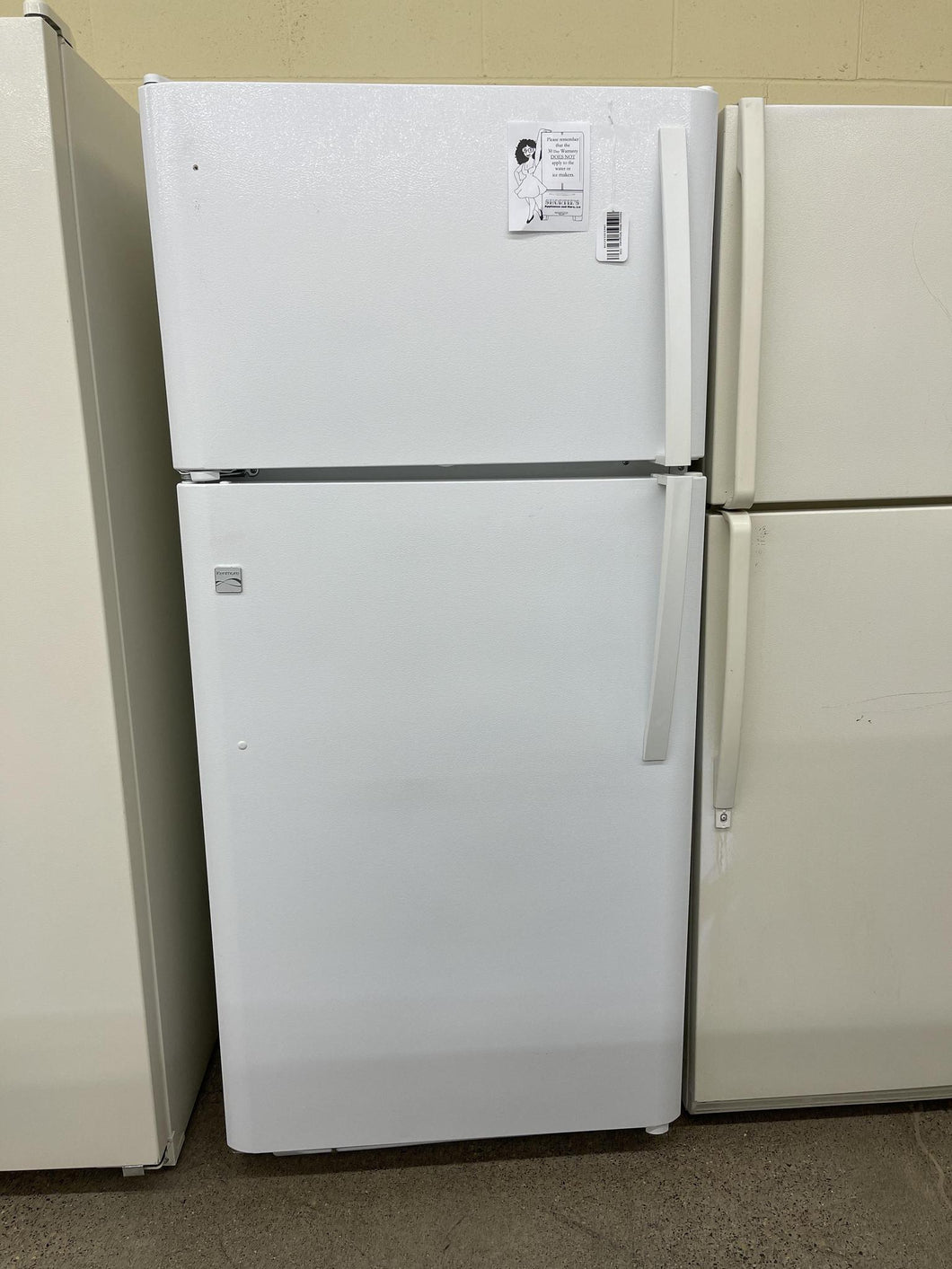 Kenmore White Refrigerator - 2338