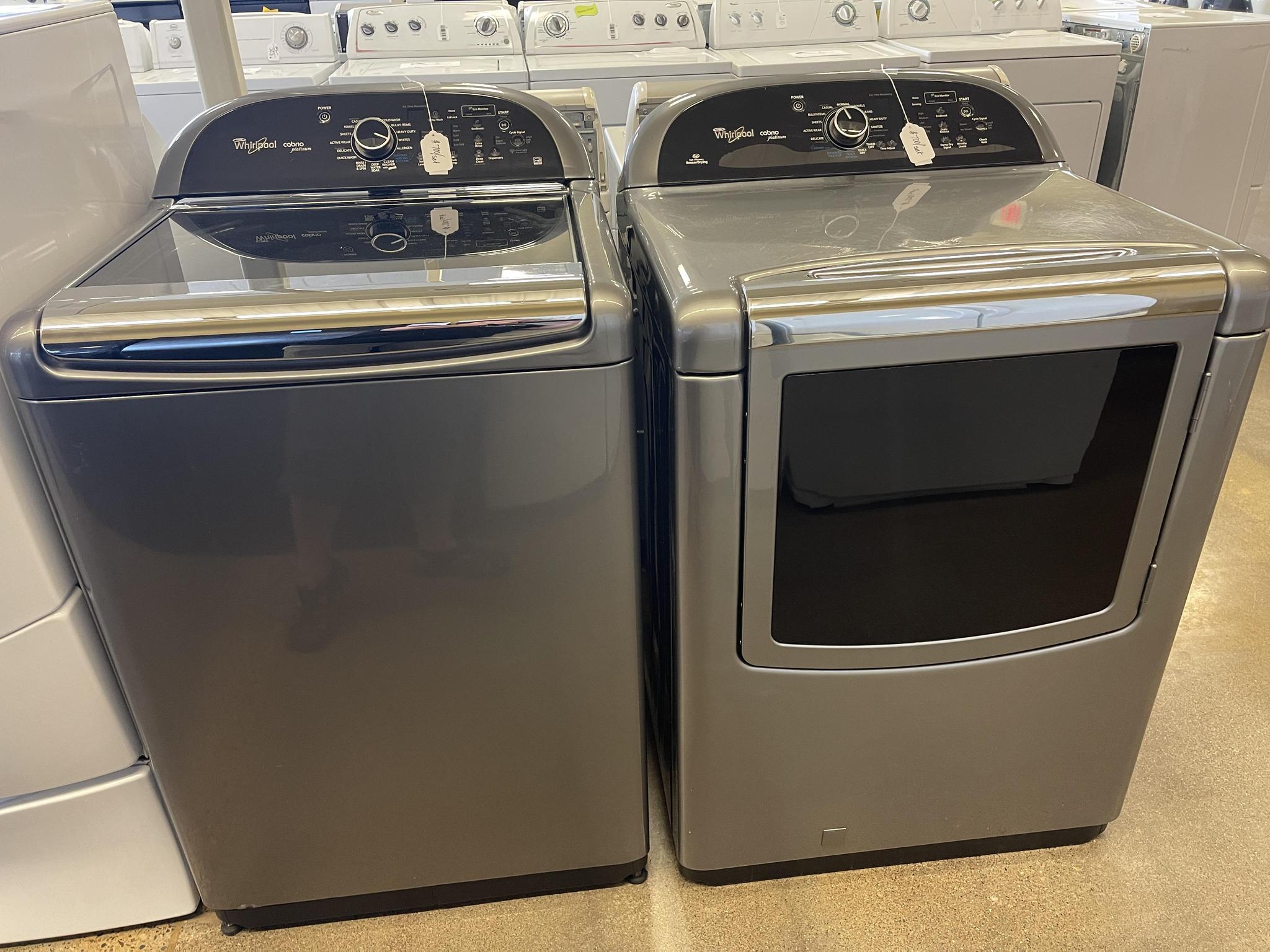 Cabrio platinum deals washer and dryer