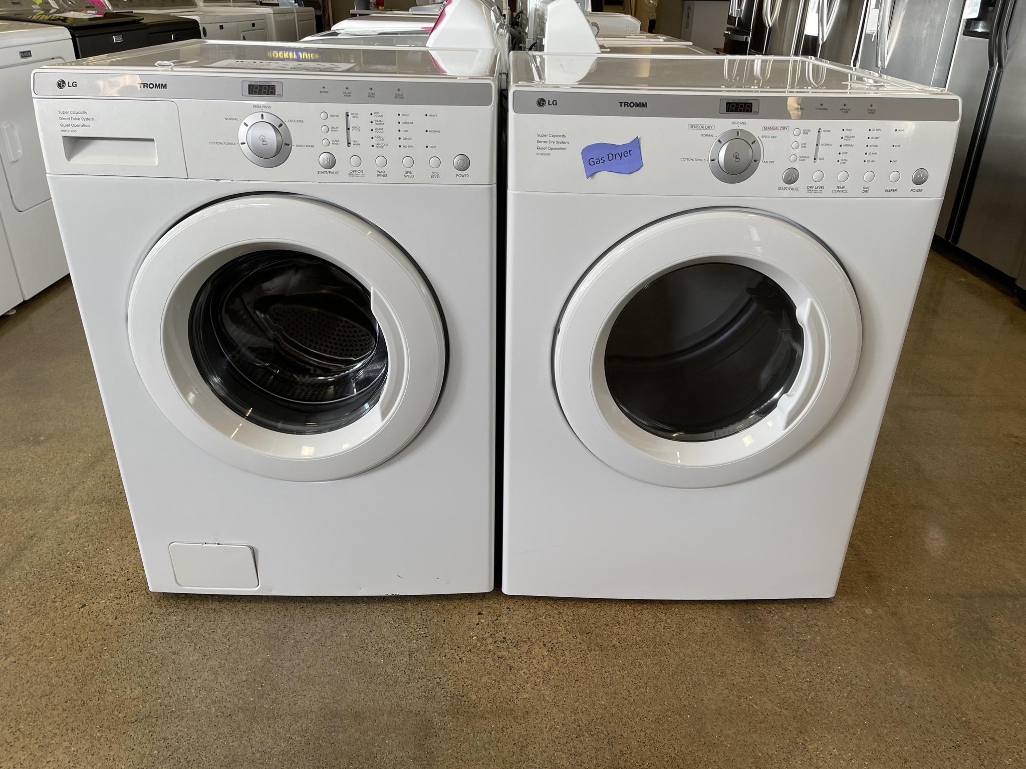 tromm front load washer