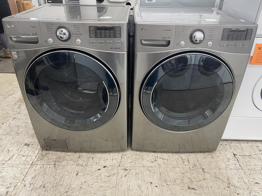 LG Front Load Washer and Gas Dryer Set - 0466-7496
