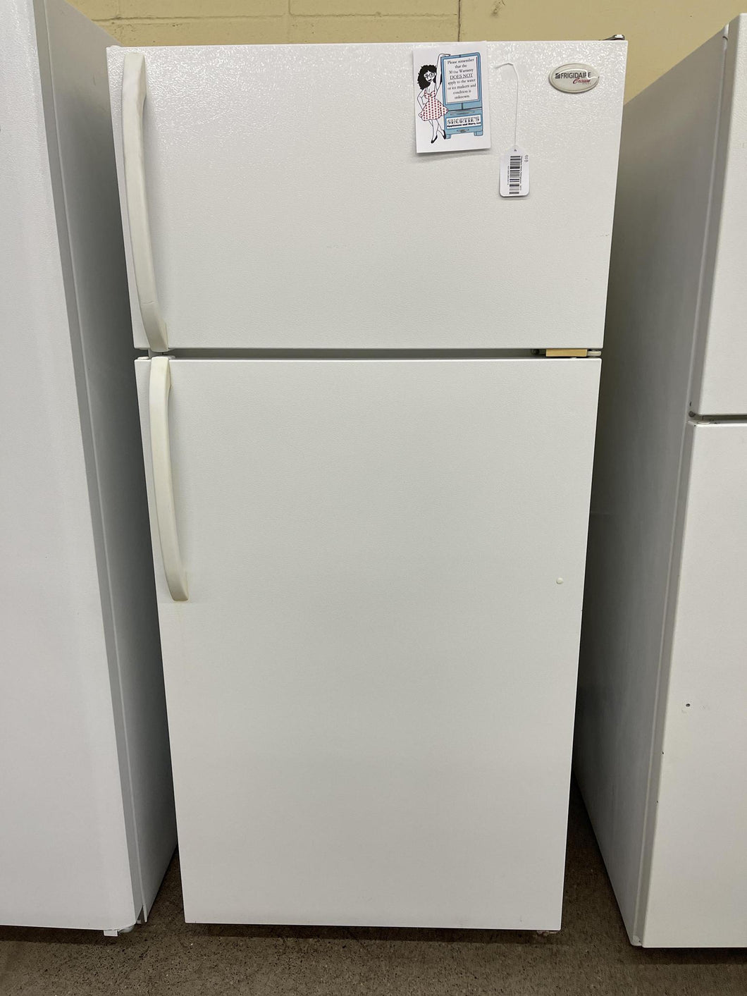 Frigidaire White Refrigerator - 3473