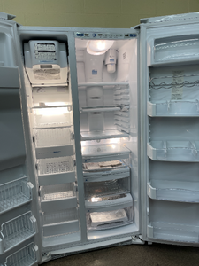 GE White Side by Side Refrigerator - 1236