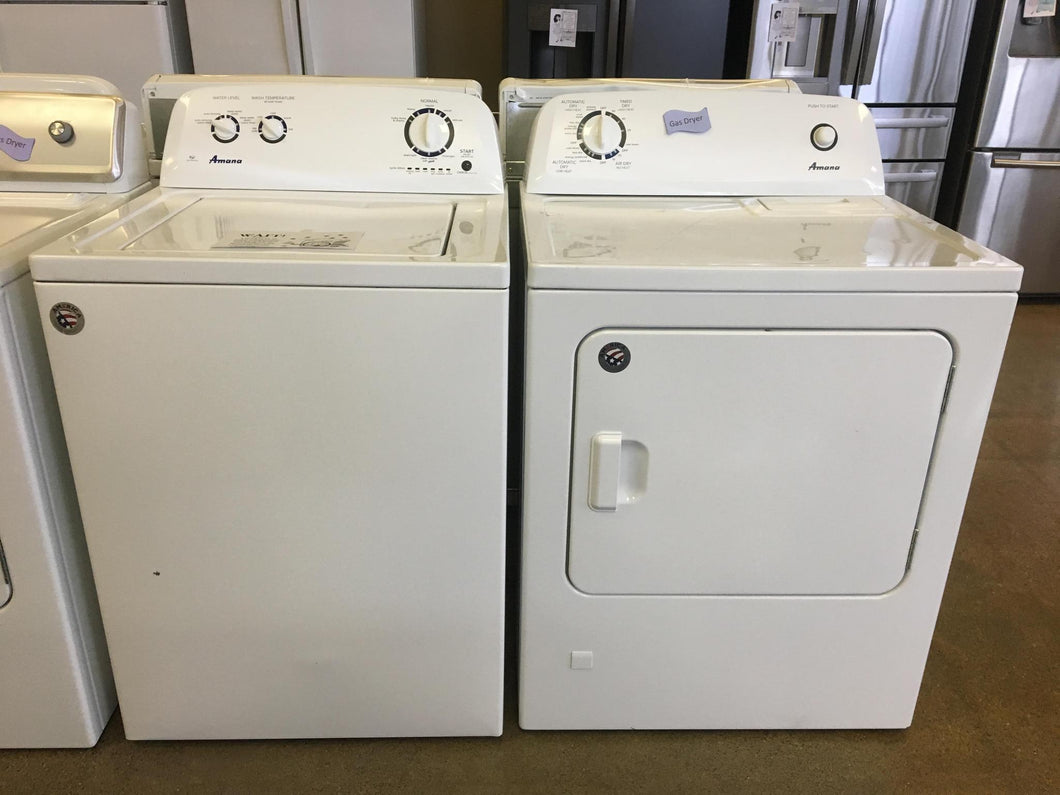 Amana Washer and Gas Dryer - 4705/4403