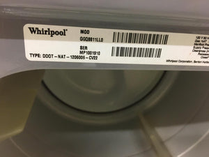 Whirlpool Washer and Gas Dryer - 8096 - 5147