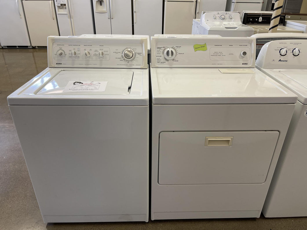 Kenmore Washer and Electric Dryer Set - 0070 - 1656