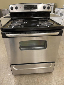 GE Electric Stainless Coil Stove - 9760