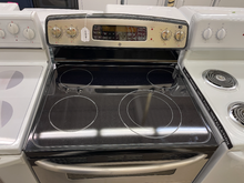 Load image into Gallery viewer, GE Stainless Double Oven Electric Stove - 1216
