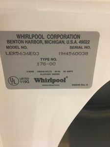 Whirlpool Washer and Electric Dryer - 5979/0690