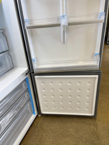 Haier Stainless Freezer on the Bottom Refrigerator - 9613