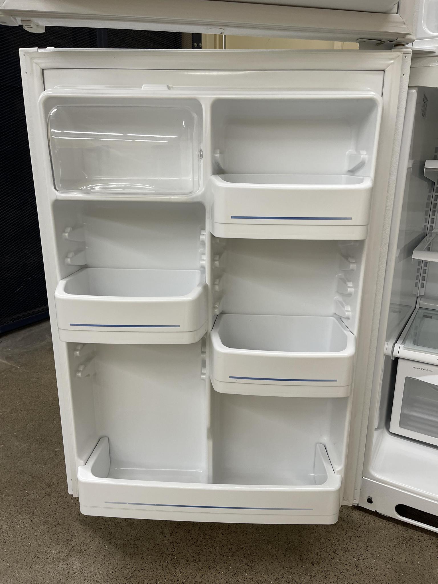 New GE White Refrigerator - ReviveApplianceAndParts