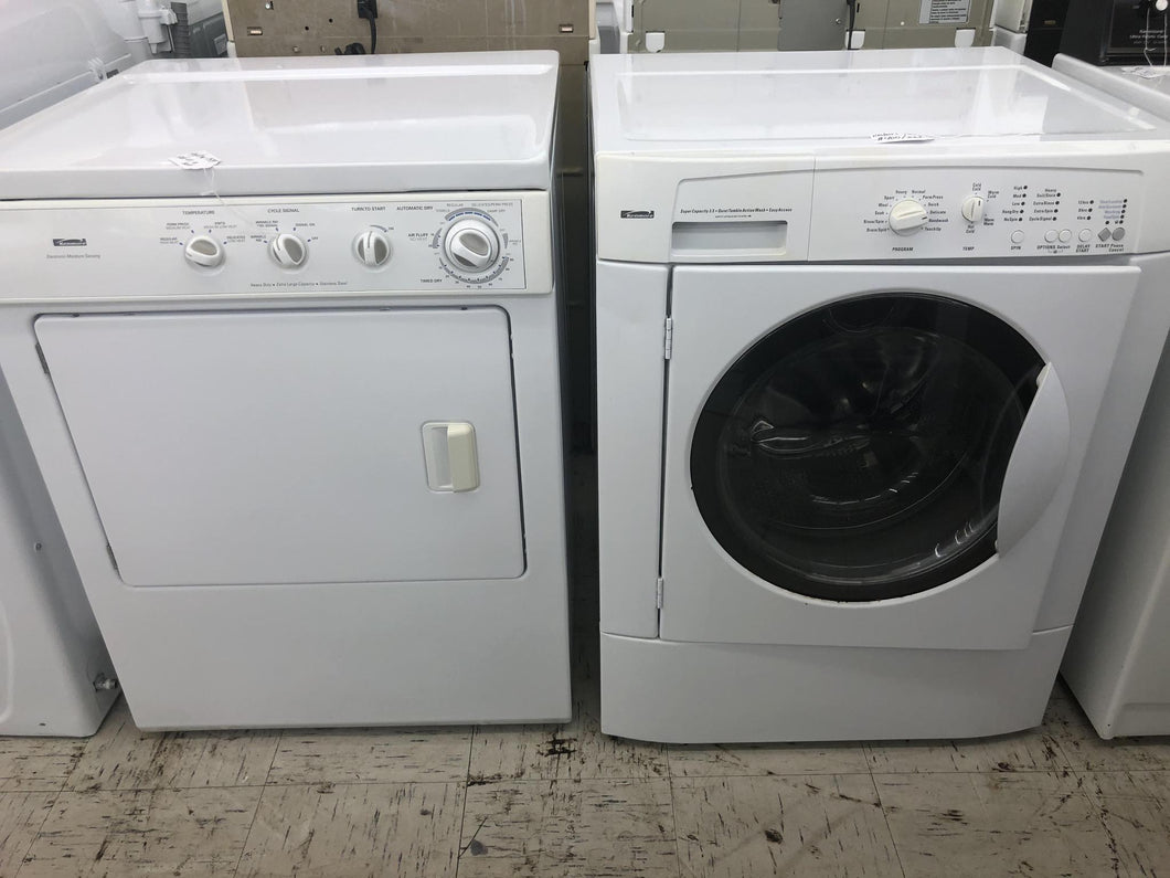 Kenmore Front Load Washer and Gas Dryer Set - 1573-1574