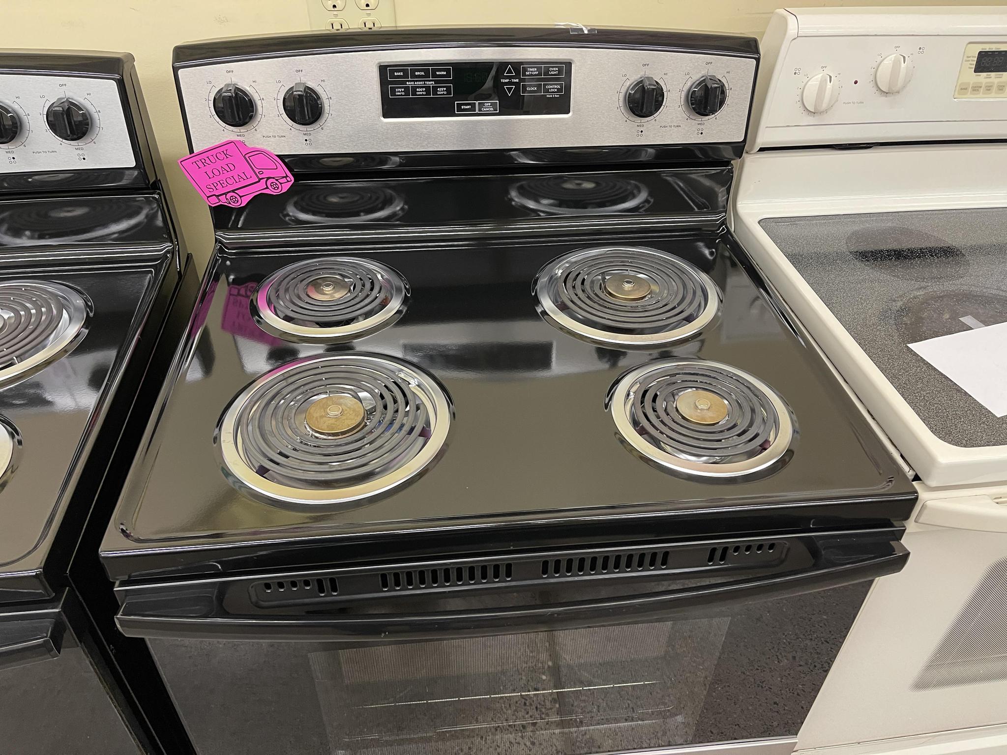 Amana Stainless Coil Electric Stove - 6950 – Shorties Appliances And More,  LLC