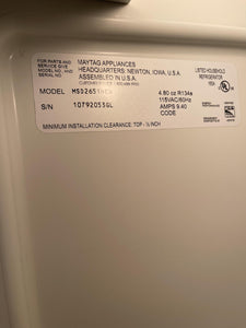 Maytag Side by Side Refrigerator - 3865