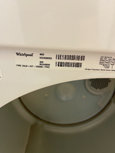 Whirlpool Gas Dryer - 1455